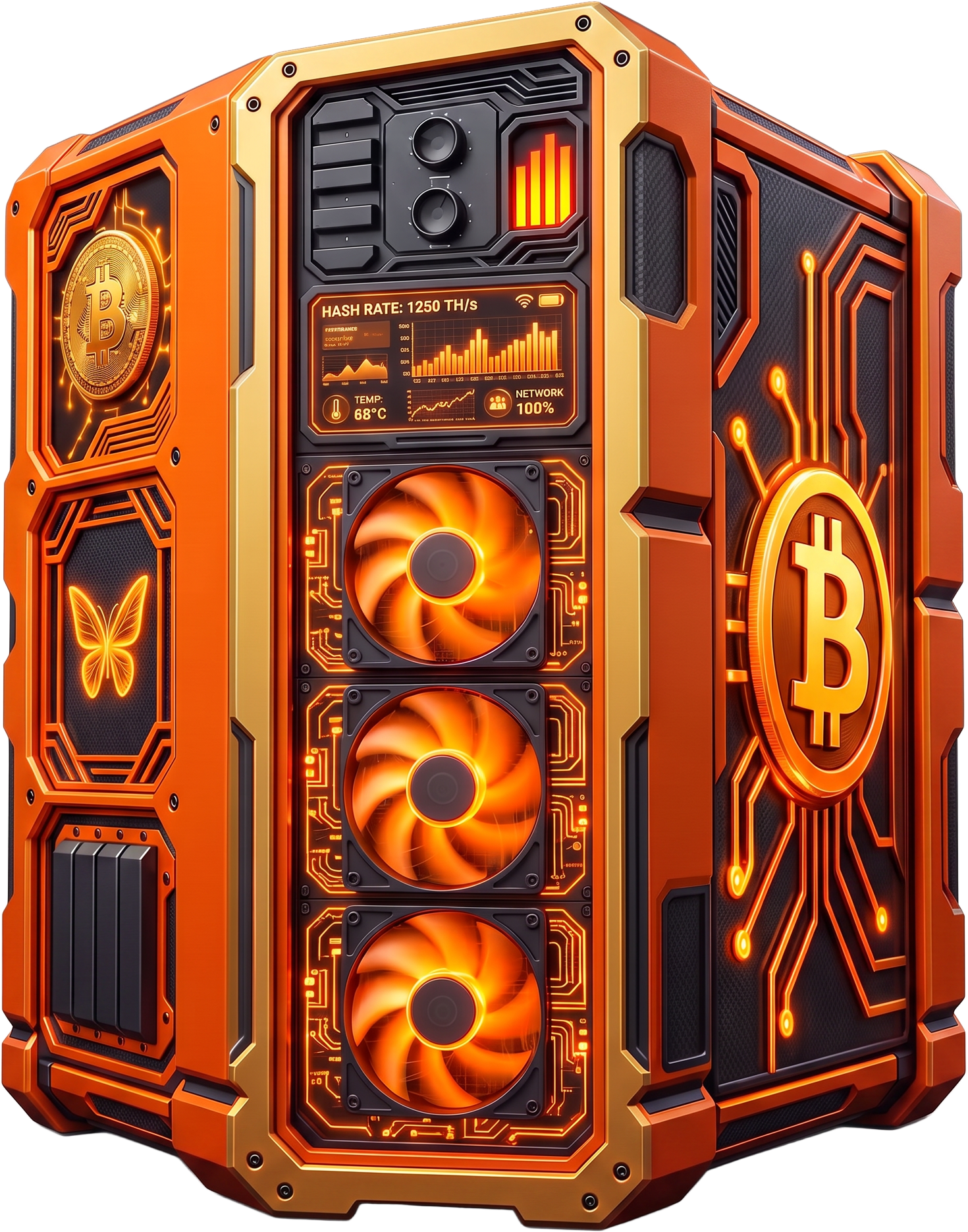 epic BTCBRIG mining rig