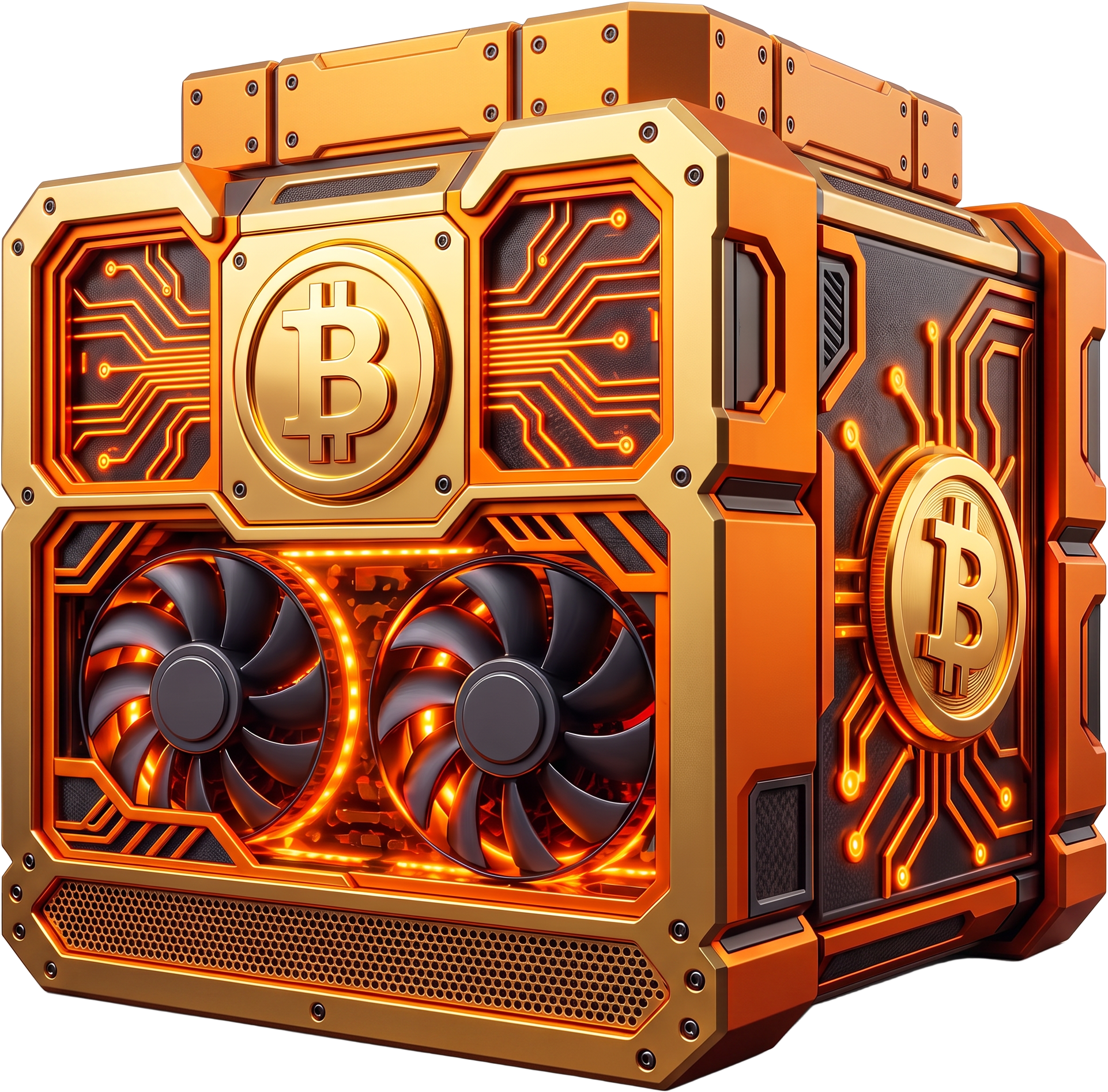 legendary BTCBRIG mining rig